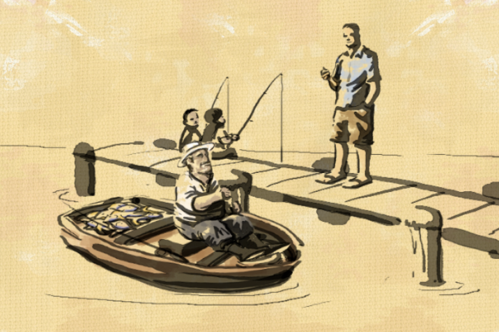  Peshkatari dhe Biznesmeni: Të jetuarit e thjeshtësisë
